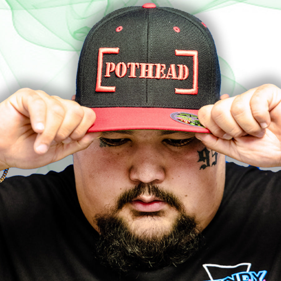pothead image Pot Head Hat – Mary Jane SmokeWear