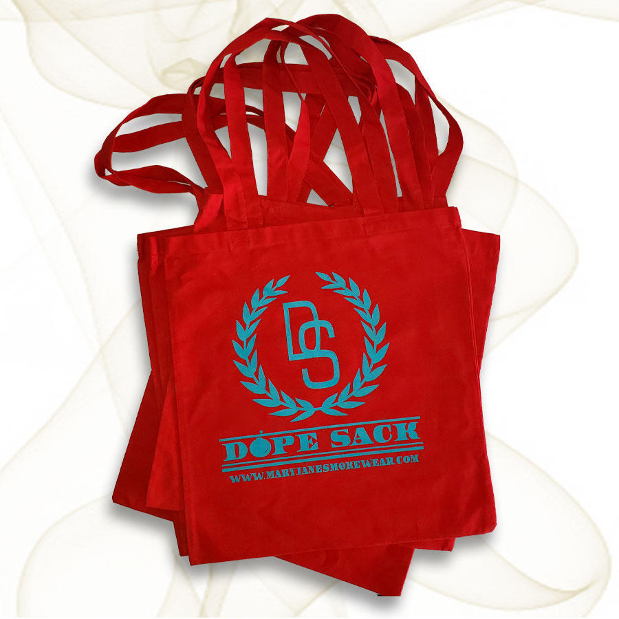 Dope Sack Tote red